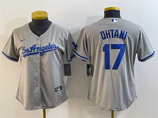 Youth Los Angeles Dodgers #17 Shohei Ohtani Gray Stitched Baseball Jersey,We sell and wholesale Youth Los Angeles Dodgers #17 Shohei Ohtani Gray Stitched Baseball Jersey on line form chian!